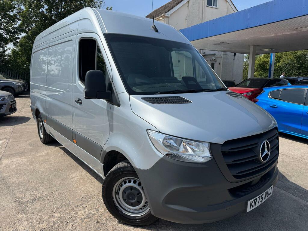 Mercedes-Benz Sprinter 2.0 315 Cdi Pro G-tronic Rwd L2 H2 Euro 6 Ss KR75WUJ Silver