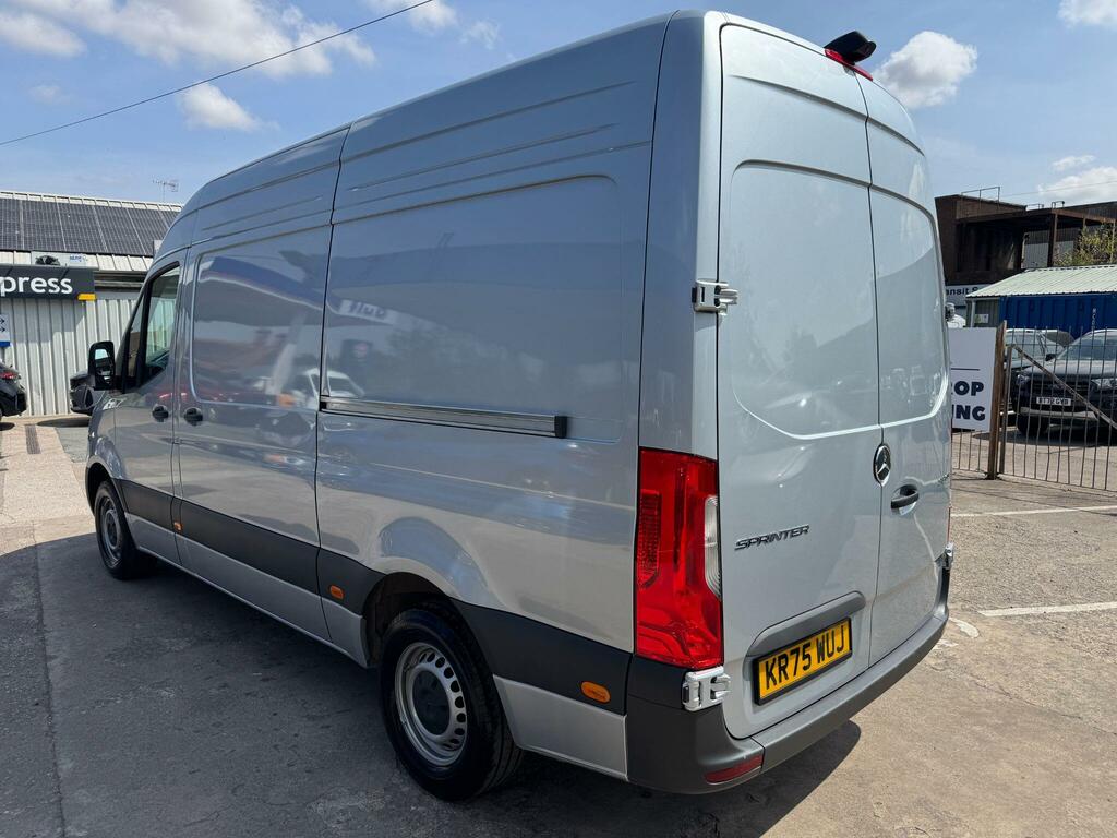 Mercedes-Benz Sprinter 2.0 315 Cdi Pro G-tronic Rwd L2 H2 Euro 6 Ss KR75WUJ Silver #5