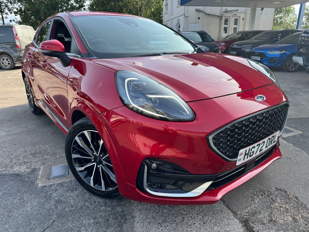 Ford Puma 1.0T Ecoboost Mhev St-line Vignale Euro 6 Ss HG72ORL Red