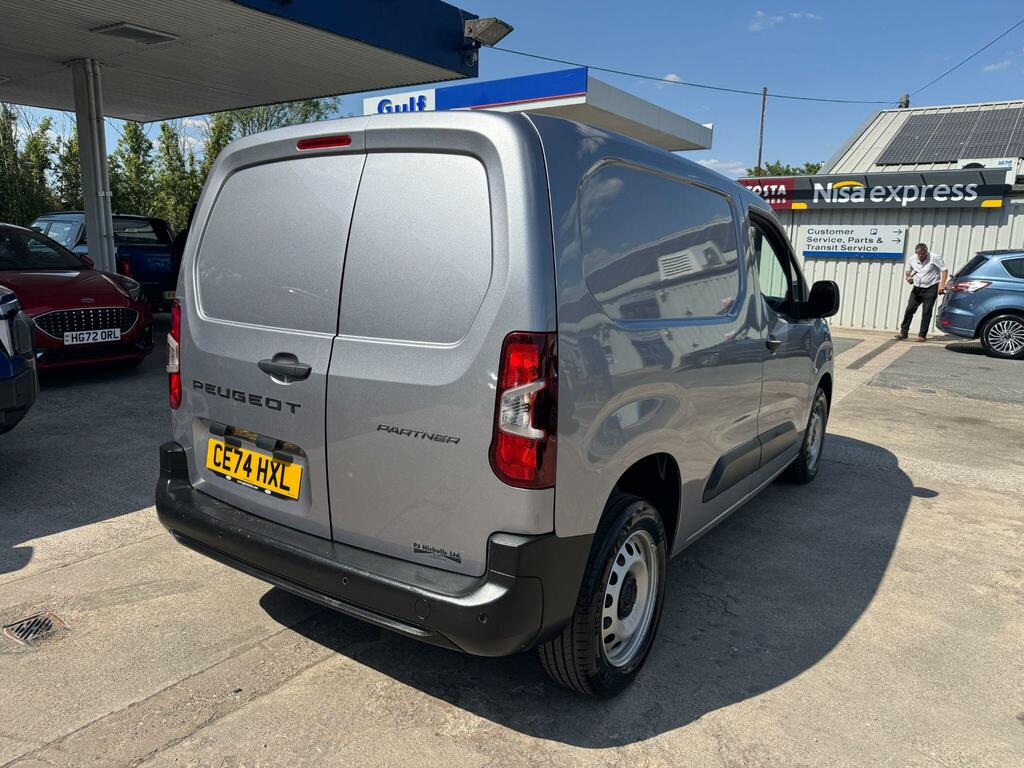 Peugeot Partner 1.5 Bluehdi 1000 Professional Standard Panel Van S Grey #3