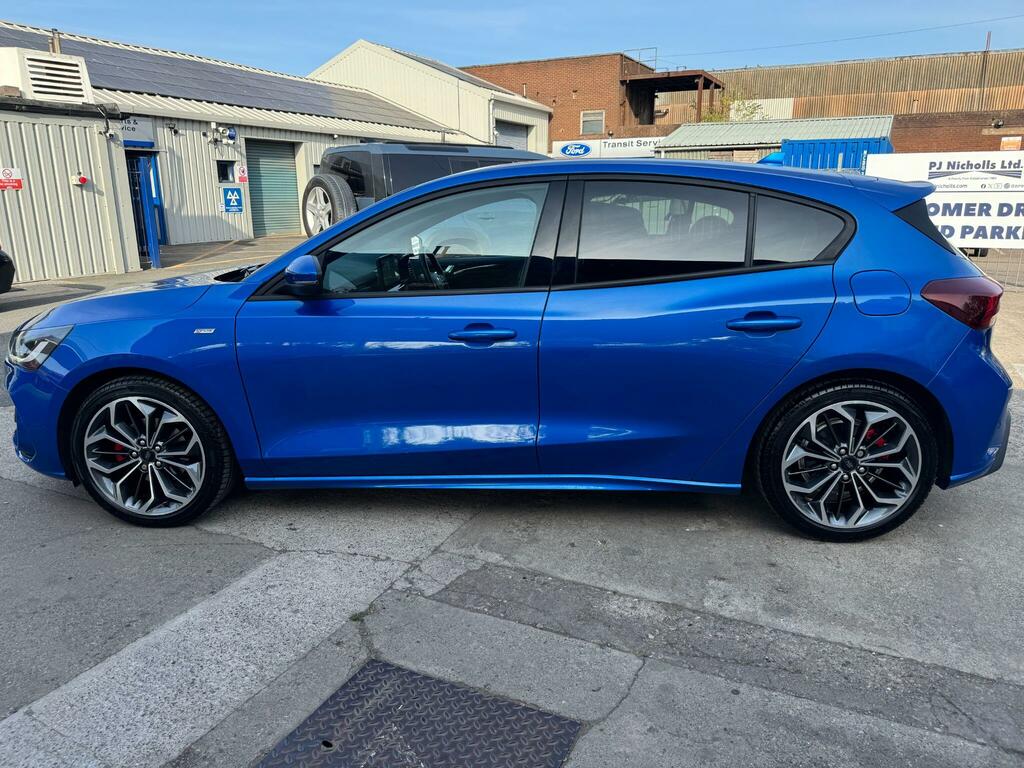 Ford Focus 1.0T Ecoboost Mhev St-line X Dct Euro 6 Ss MC23UYF Blue #5