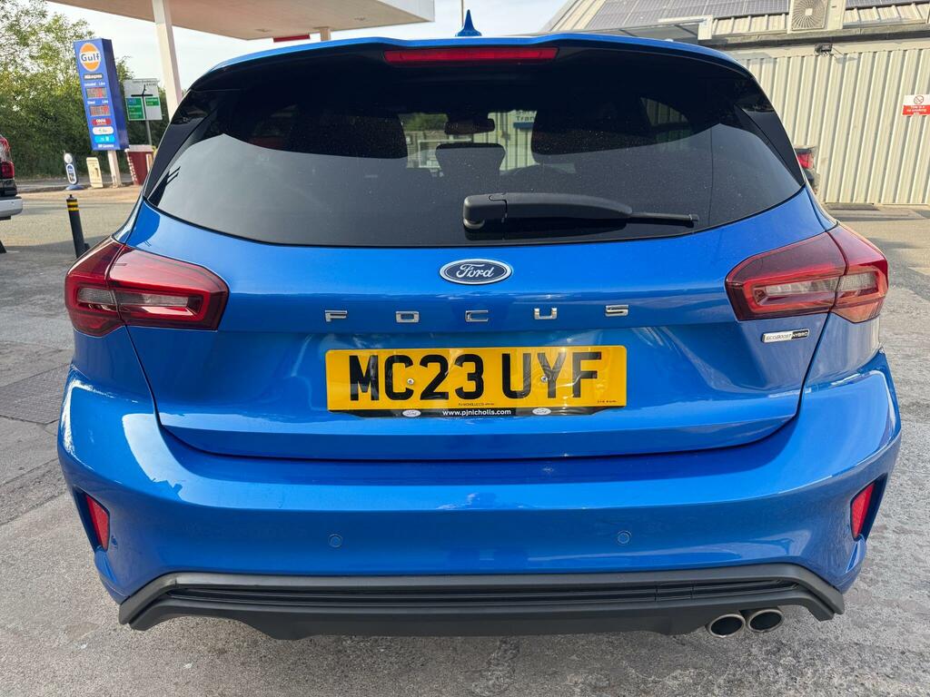 Ford Focus 1.0T Ecoboost Mhev St-line X Dct Euro 6 Ss MC23UYF Blue #6