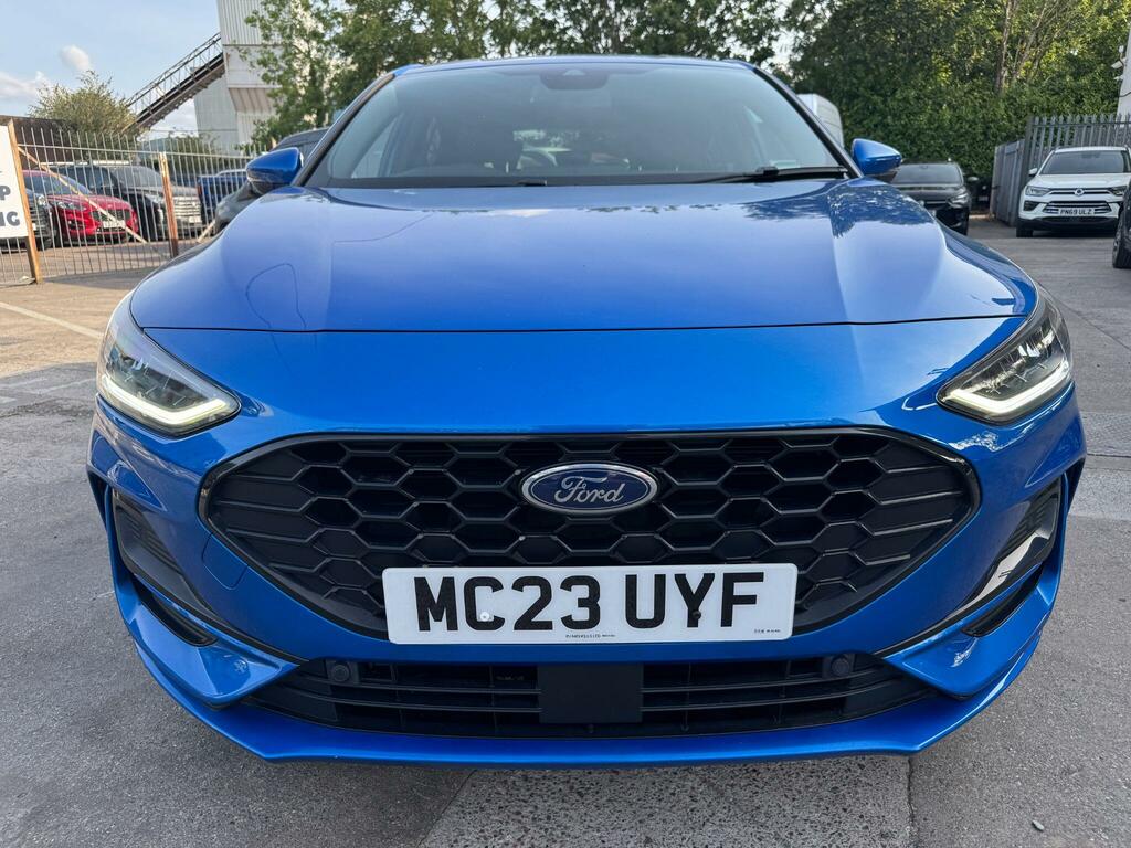Ford Focus 1.0T Ecoboost Mhev St-line X Dct Euro 6 Ss MC23UYF Blue #2