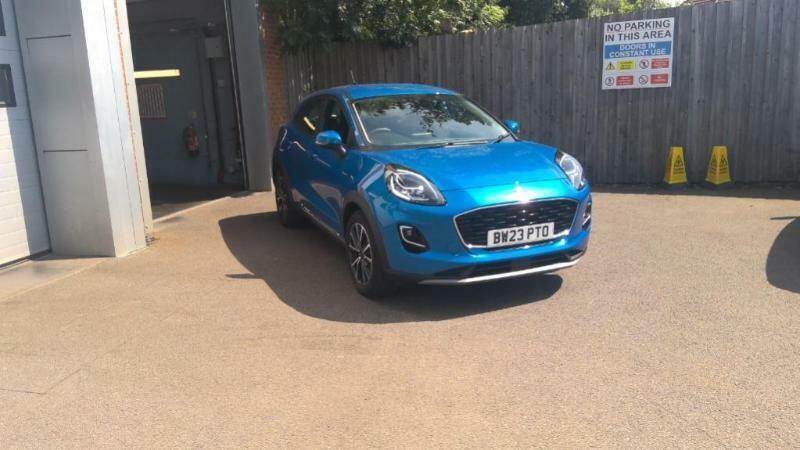 Ford Puma 1.0T Ecoboost Mhev Titanium Dct Euro 6 Ss Blue