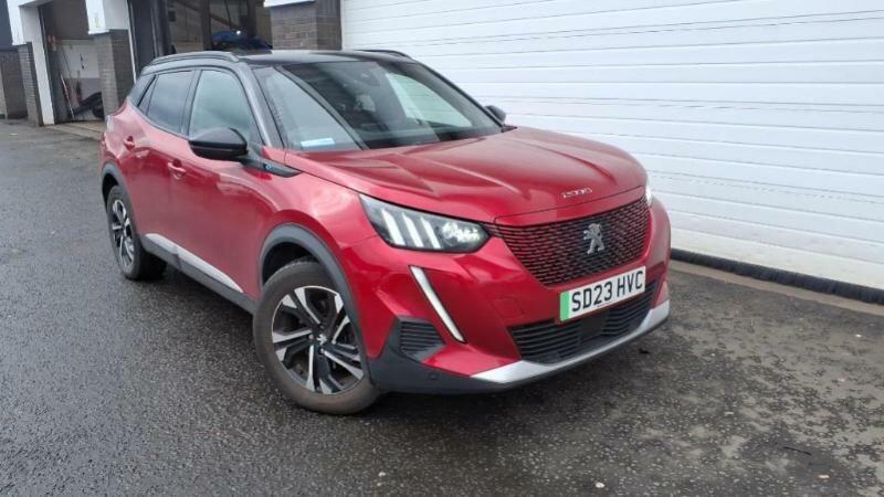 Peugeot e-2008 50Kwh Gt 7Kw Charger Red