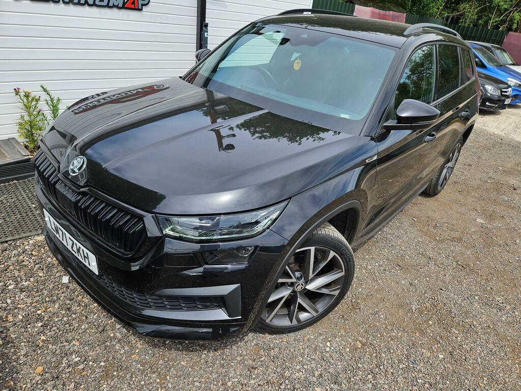 Skoda Kodiaq 1.5 Tsi Act Sportline Dsg Euro 6 Ss 7 Seat Black #5