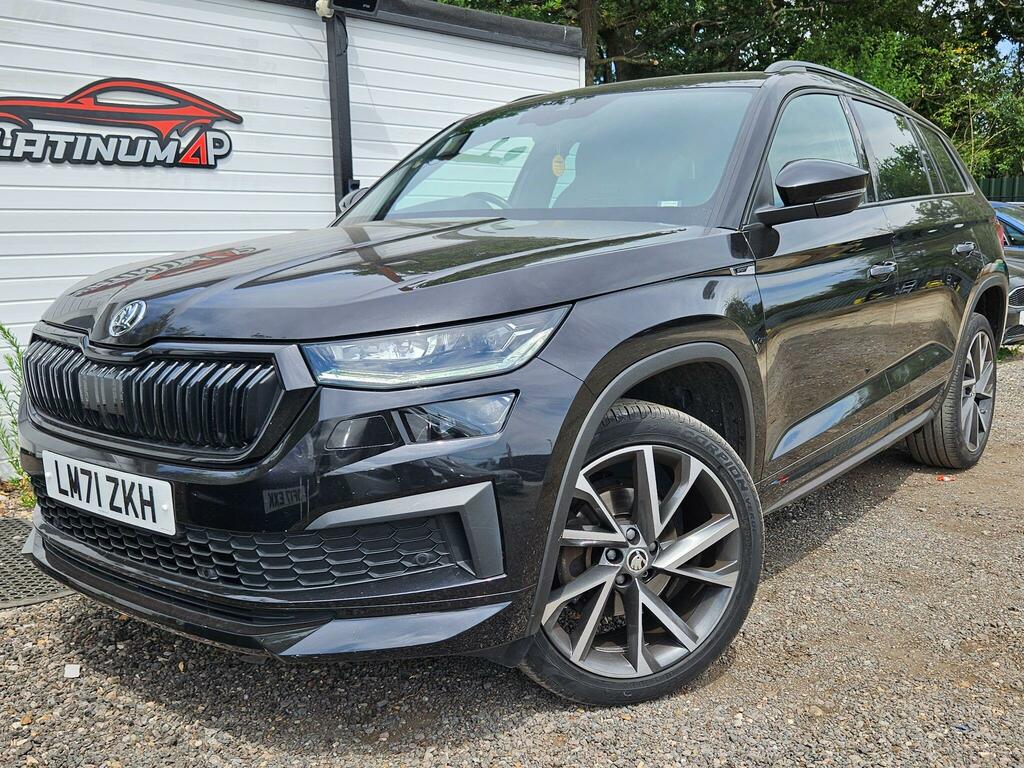 Skoda Kodiaq 1.5 Tsi Act Sportline Dsg Euro 6 Ss 7 Seat Black