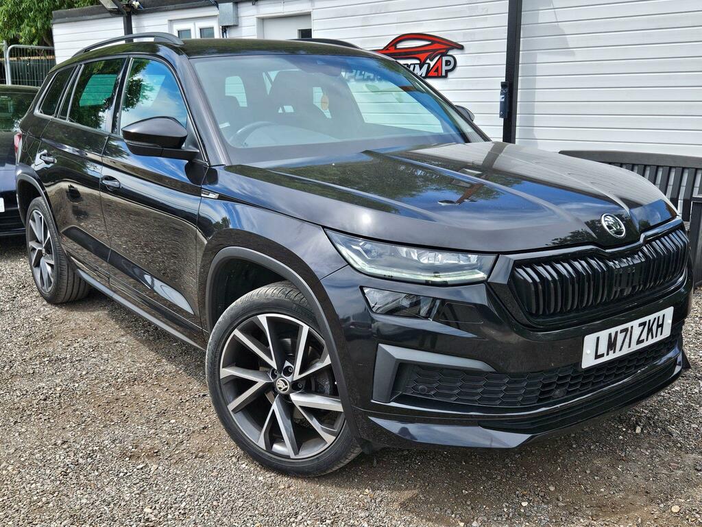 Skoda Kodiaq 1.5 Tsi Act Sportline Dsg Euro 6 Ss 7 Seat Black #2