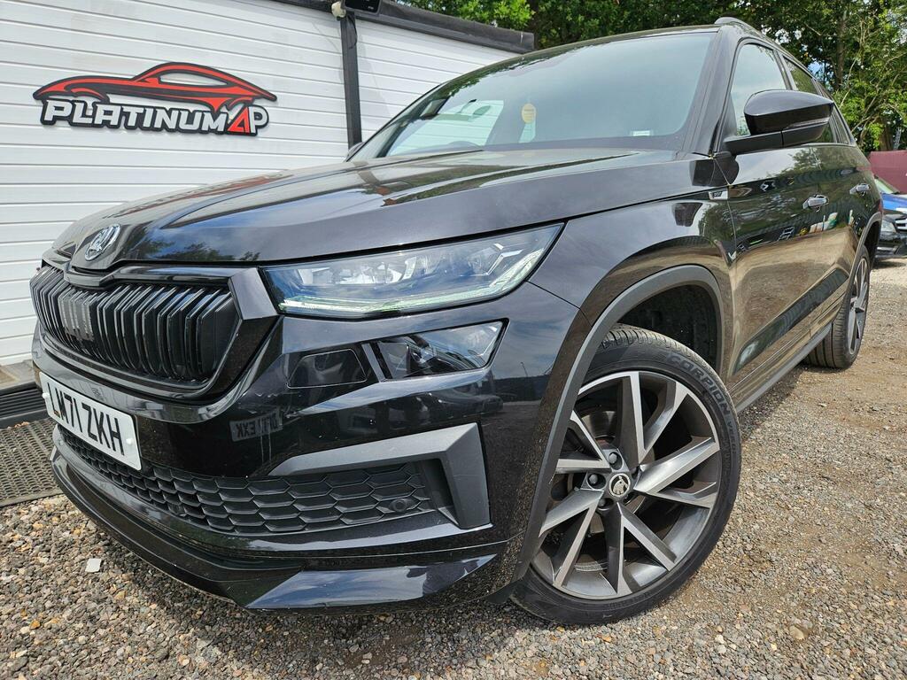 Skoda Kodiaq 1.5 Tsi Act Sportline Dsg Euro 6 Ss 7 Seat Black #4
