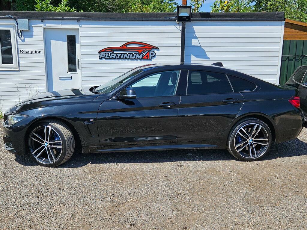 BMW 4 Series Gran Coupe M Sport Black #3