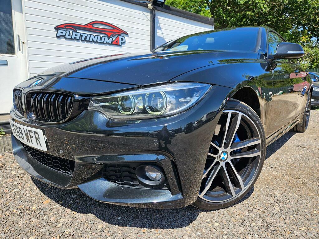 BMW 4 Series Gran Coupe M Sport Black #4