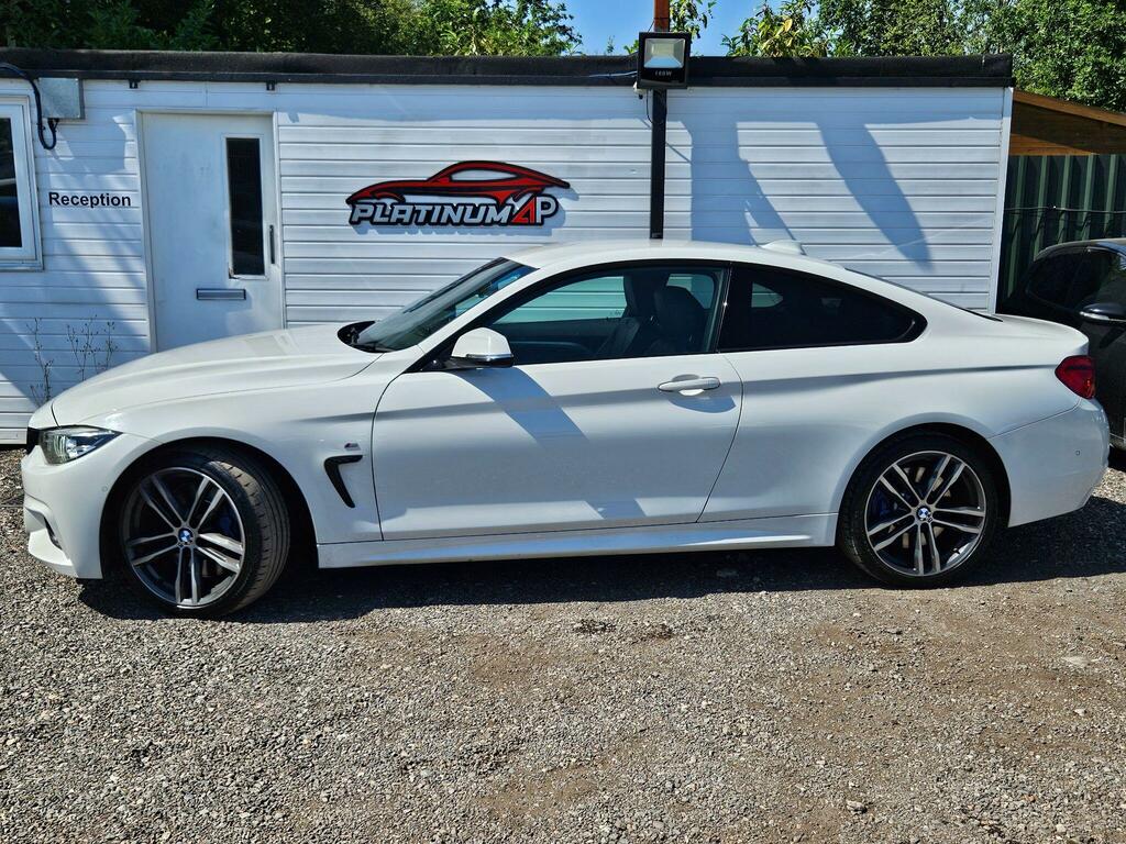 BMW 4 Series M Sport White #3