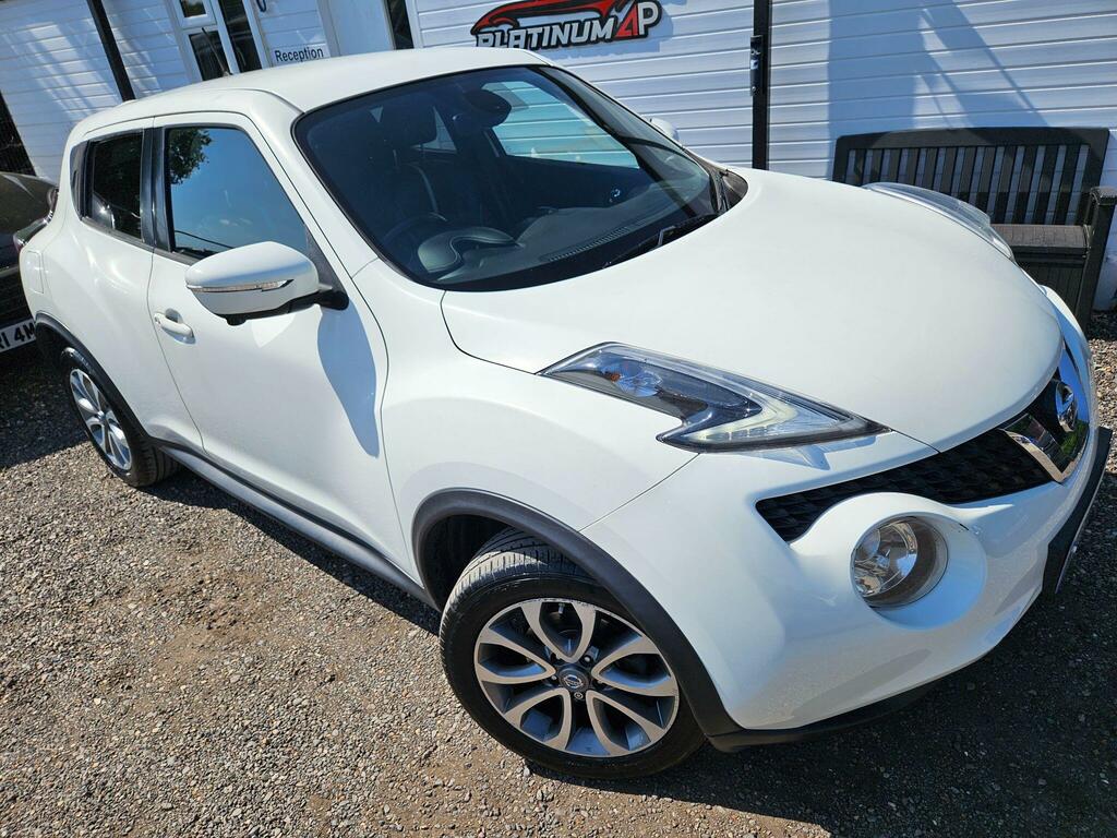 Nissan Juke 1.6 Tekna Xtron Euro 6 LL65KJU White #6