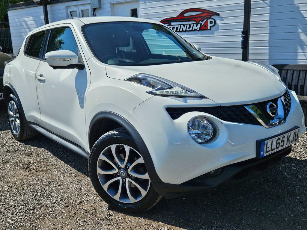 Nissan Juke 1.6 Tekna Xtron Euro 6 LL65KJU White #2