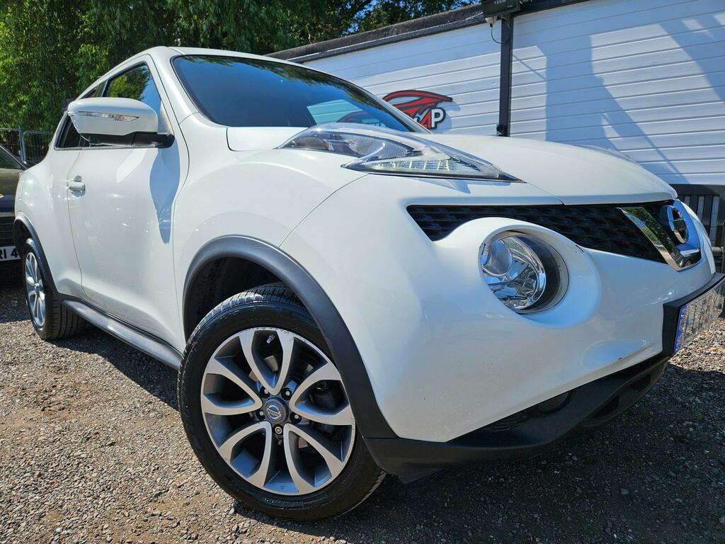 Nissan Juke 1.6 Tekna Xtron Euro 6 LL65KJU White #5