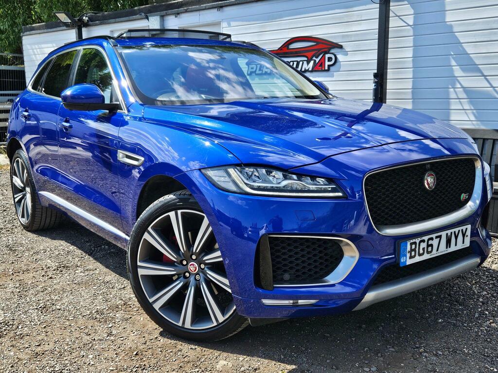 Jaguar F-Pace S Blue #2