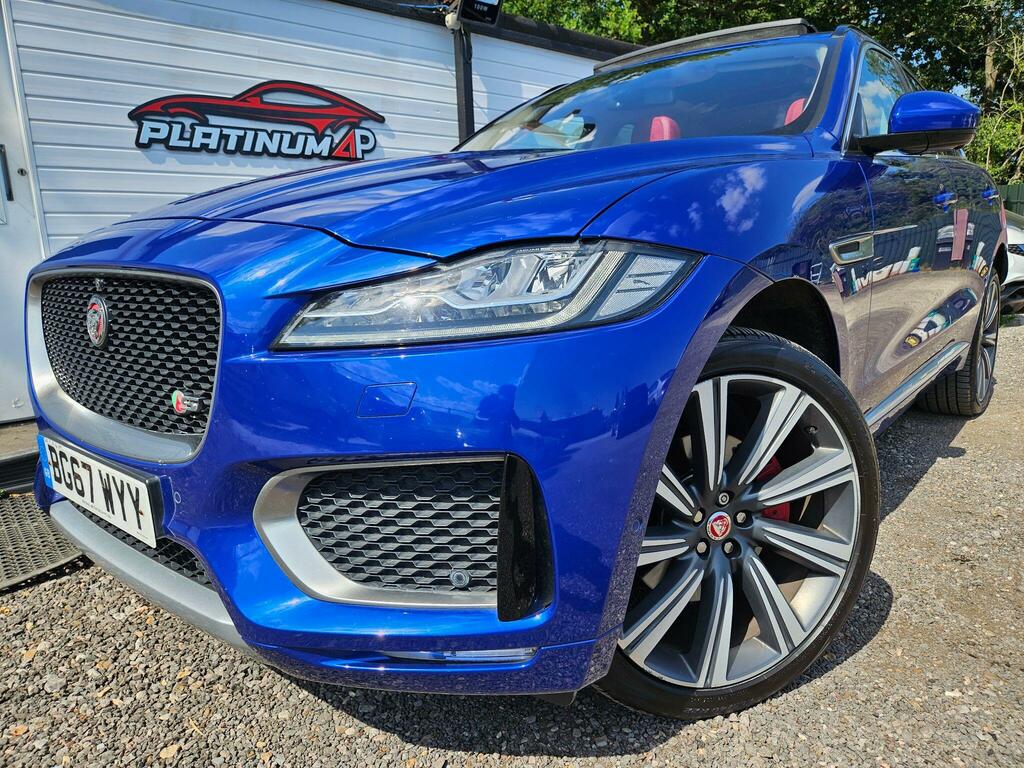 Jaguar F-Pace S Blue #4