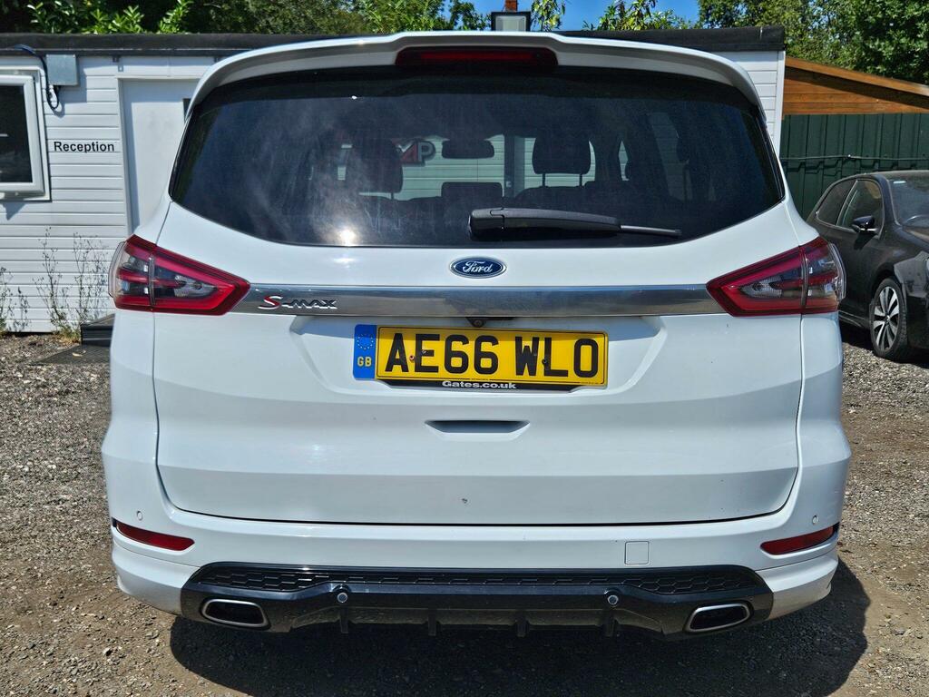 Ford S-Max Titanium Sport White #4