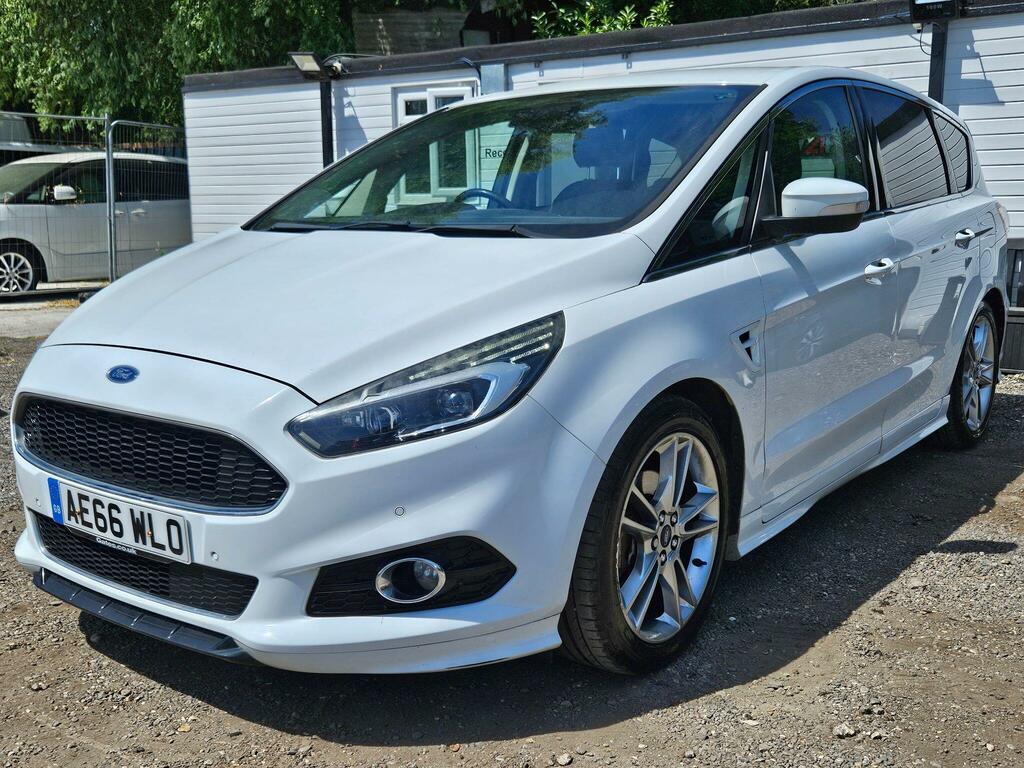 Ford S-Max Titanium Sport White #5