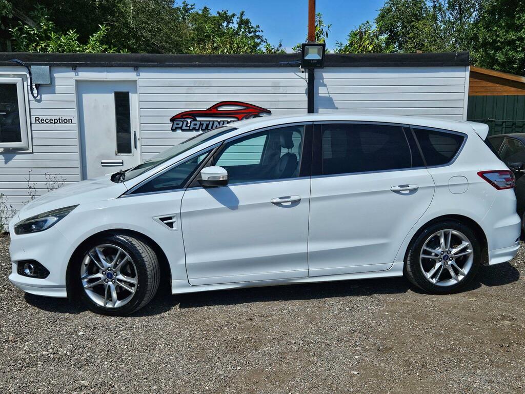 Ford S-Max Titanium Sport White #2
