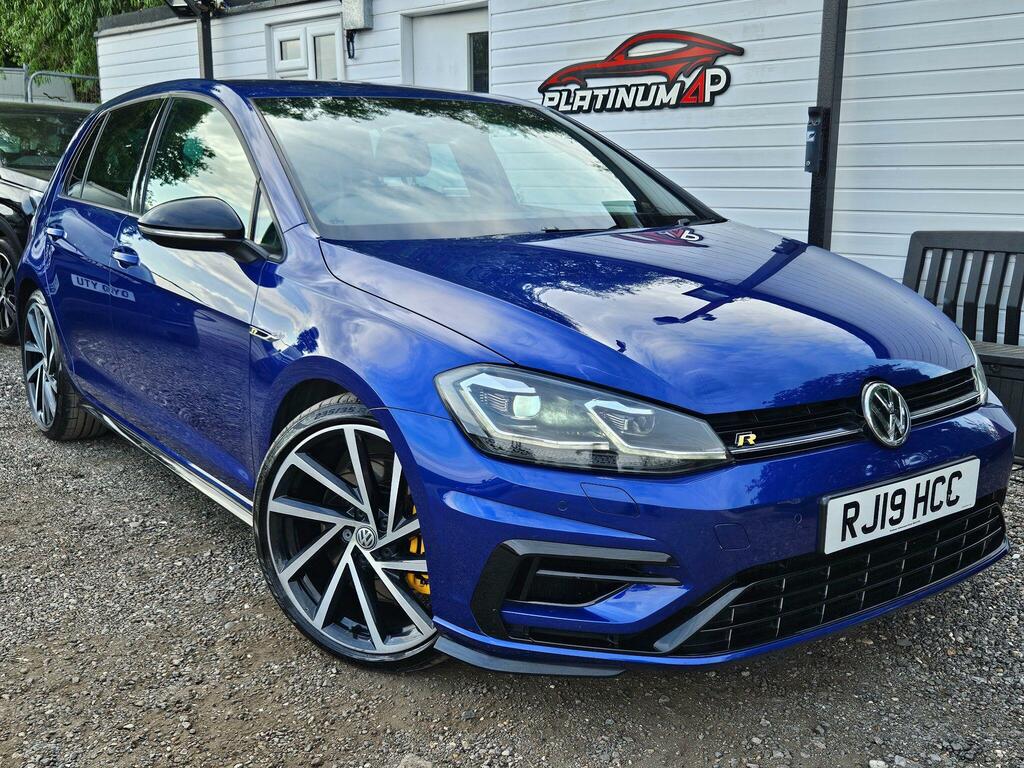Volkswagen Golf 2.0 Tsi R Dsg 4Motion Euro 6 Ss RJ19HCC Blue #2