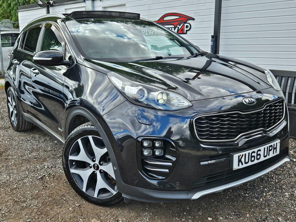 Kia Sportage 1.6 T-gdi Gt-line S Dct Awd Euro 6 Black #2