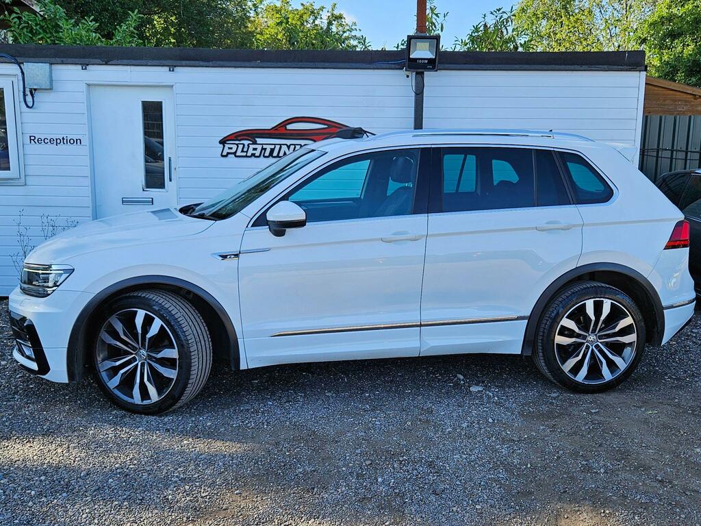 Volkswagen Tiguan 2.0 Tdi Bluemotion Tech R-line Dsg 4Motion Euro 6 RA66VGD White #3