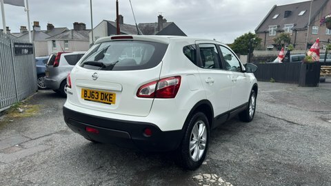 Nissan Qashqai Acenta BJ63DKE White #5
