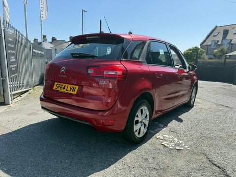 Citroen C4 Picasso Hdi Vtr Plus Red #4