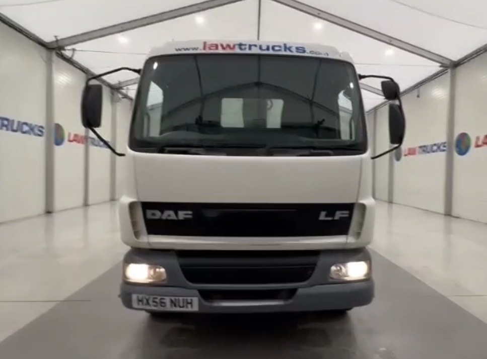 DAF All Models Fa Lf 55.220 18T Grab Lorry Tipper Black #3