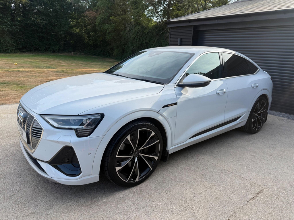 Audi E-tron 300Kw 55 Quattro 95Kwh Launch Edition Silver #9