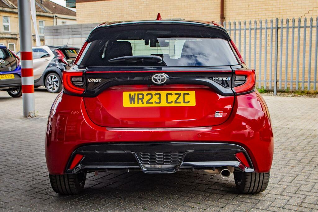Toyota Yaris 1.5 Vvt-h Gr Sport E-cvt Euro 6 Ss WR23CZC Red #4