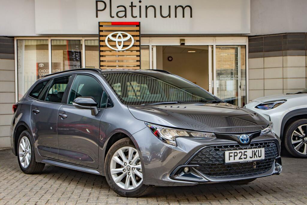 Toyota Corolla 1.8 Vvt-h Icon Touring Sports Cvt Euro 6 Ss FP25JKU Grey