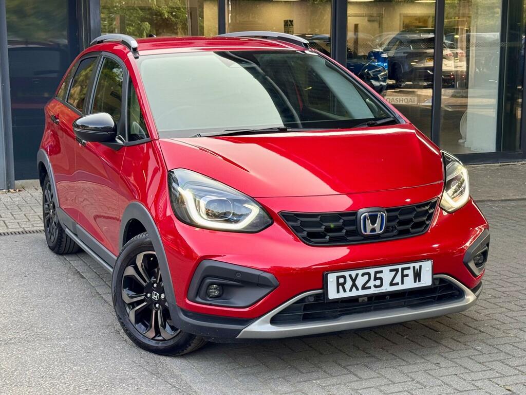 Honda Jazz 1.5 H I-mmd Crosstar Advance Ecvt Euro 6 Ss RX25ZFW Red