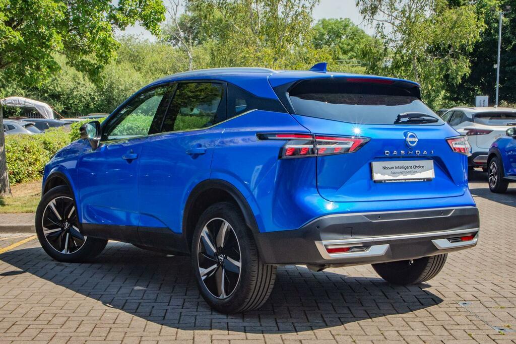 Nissan Qashqai 1.3 Dig-t Mhev Tekna Euro 6 Ss OV75AVL Blue #3