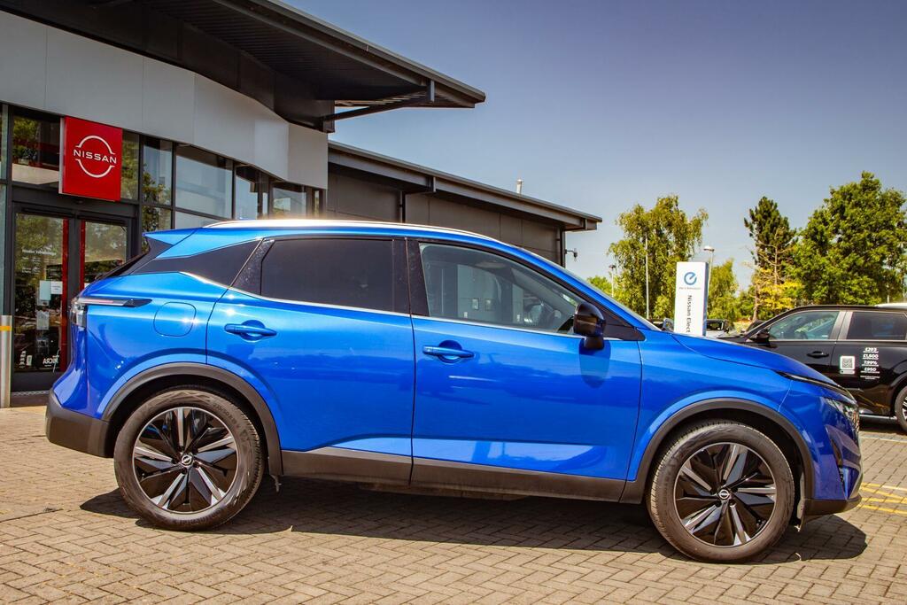 Nissan Qashqai 1.3 Dig-t Mhev Tekna Euro 6 Ss OV75AVL Blue #5