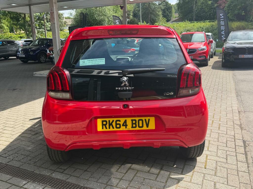 Peugeot 108 1.0 Vti Active Euro 5 Euro 5 Red #5
