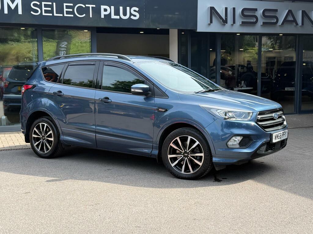 Ford Kuga 2.0 Tdci Ecoblue St-line Euro 6 Ss WM68PFY Blue #5