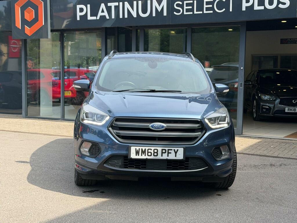 Ford Kuga 2.0 Tdci Ecoblue St-line Euro 6 Ss WM68PFY Blue #2