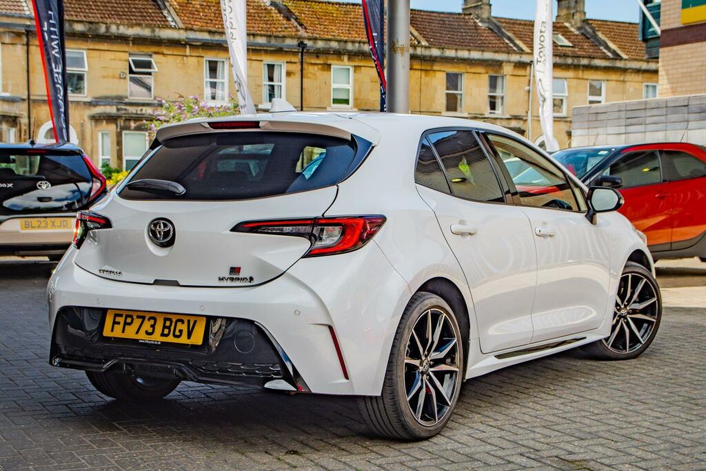 Toyota Corolla 2.0 Vvt-h Gr Sport Cvt Euro 6 Ss FP73BGV White #2