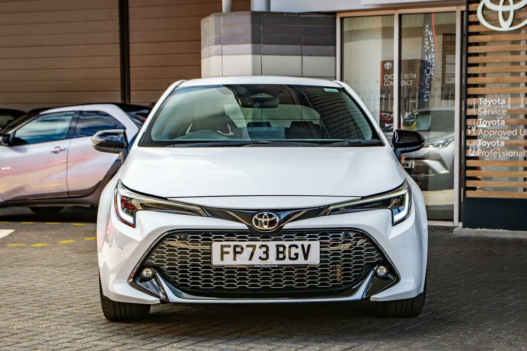 Toyota Corolla 2.0 Vvt-h Gr Sport Cvt Euro 6 Ss FP73BGV White #4