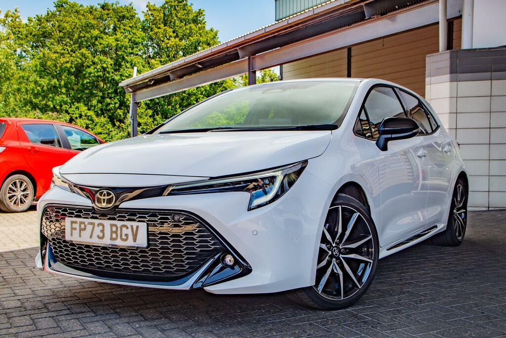 Toyota Corolla 2.0 Vvt-h Gr Sport Cvt Euro 6 Ss FP73BGV White #5