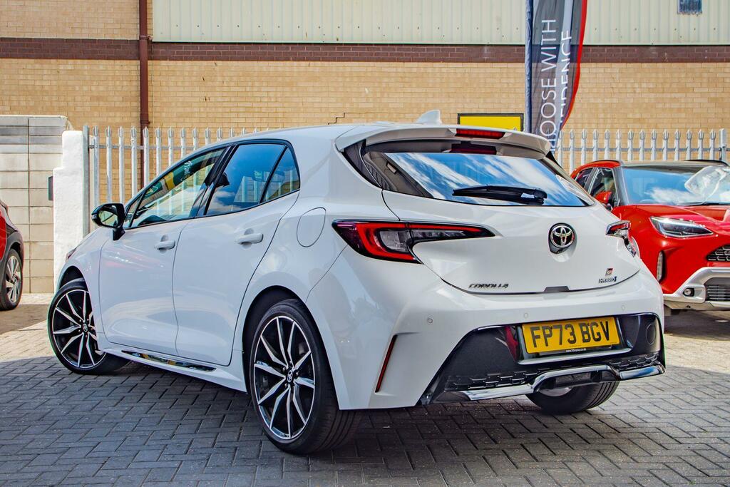 Toyota Corolla 2.0 Vvt-h Gr Sport Cvt Euro 6 Ss FP73BGV White #6