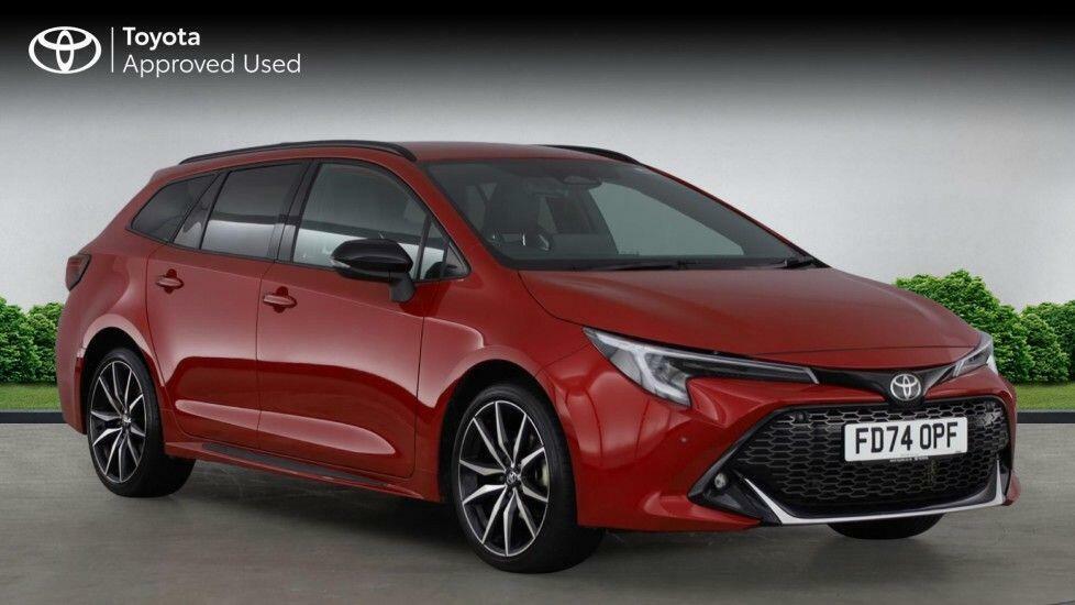 Toyota Corolla 1.8 Vvt-h Gr Sport Touring Sports Hybri Red