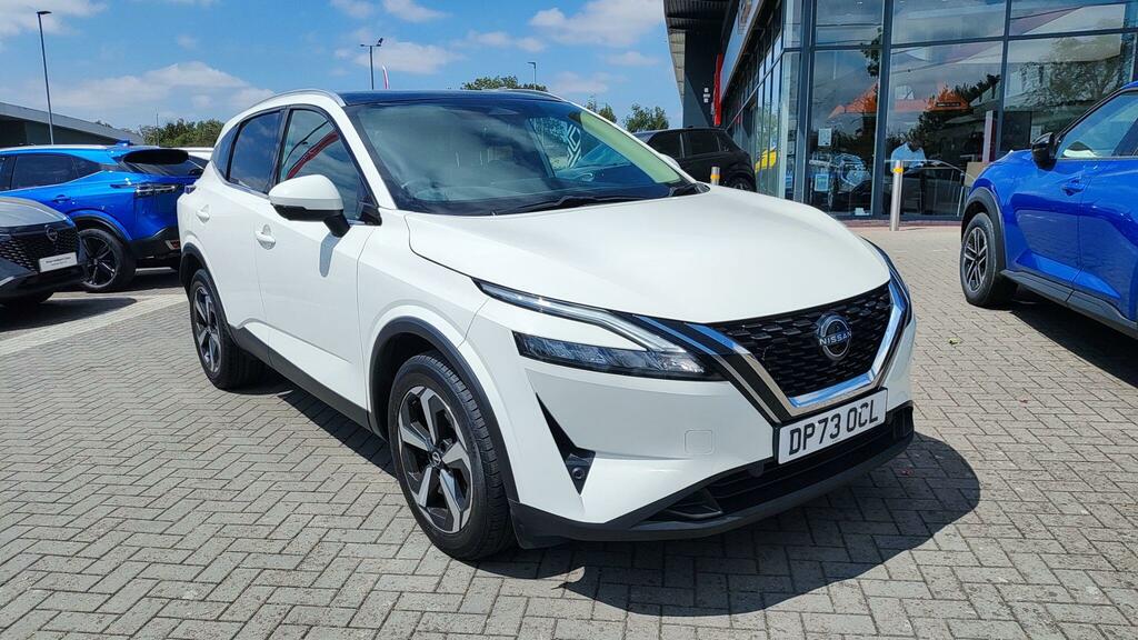 Nissan Qashqai 1.3 Dig-t Mhev N-connecta Euro 6 Ss White
