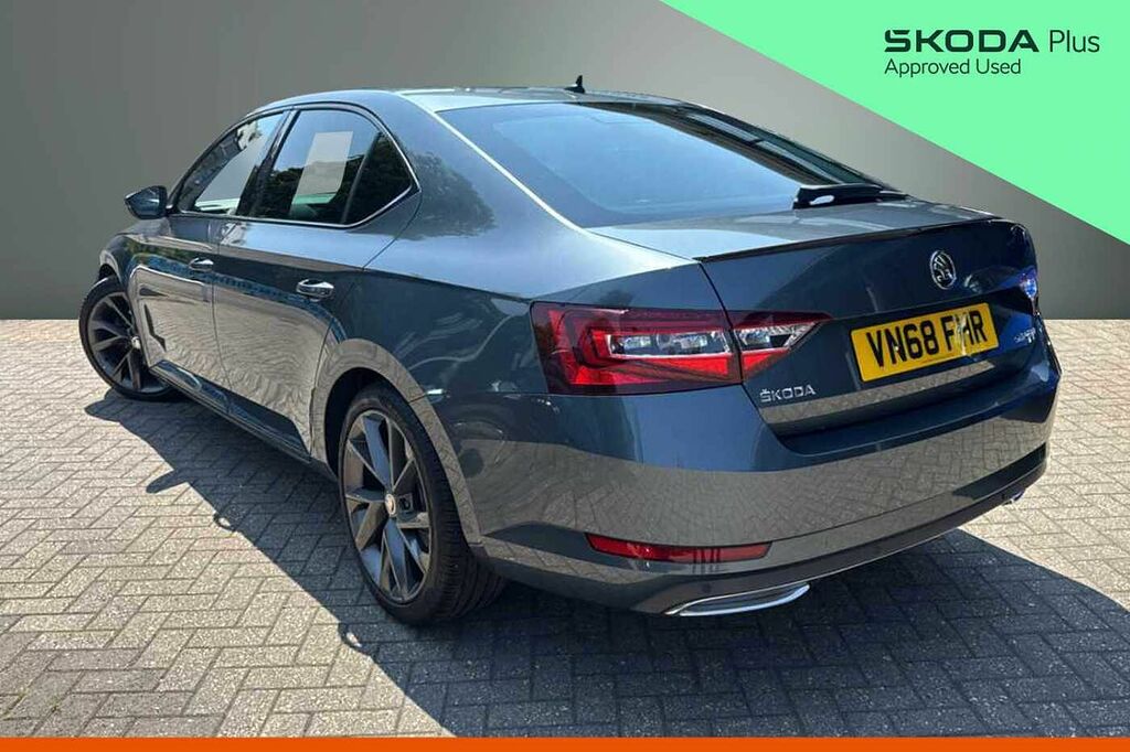 Skoda Superb 1.5 Tsi Sport Line Plus Dsg Grey #3
