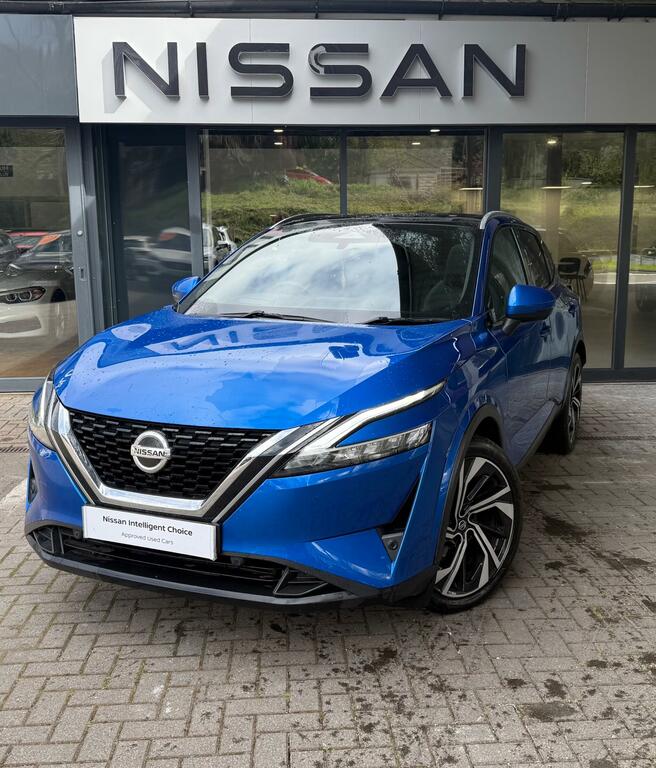 Nissan Qashqai 1.3 Dig-t Mh 158 Tekna Xtronic WJ71FCV Blue #2