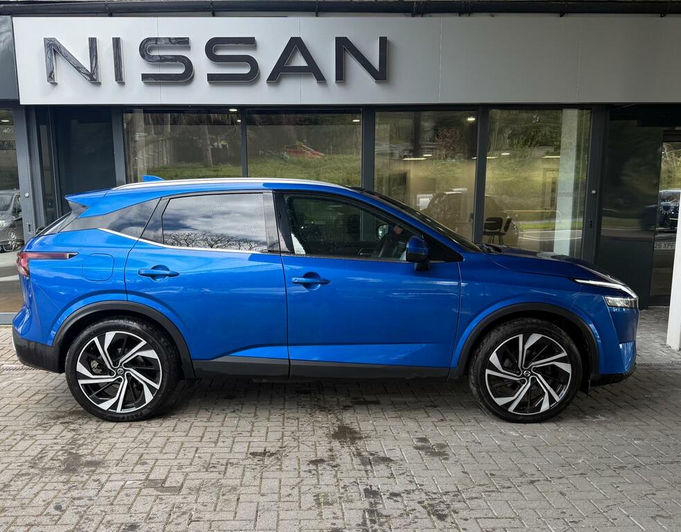 Nissan Qashqai 1.3 Dig-t Mh 158 Tekna Xtronic WJ71FCV Blue #6