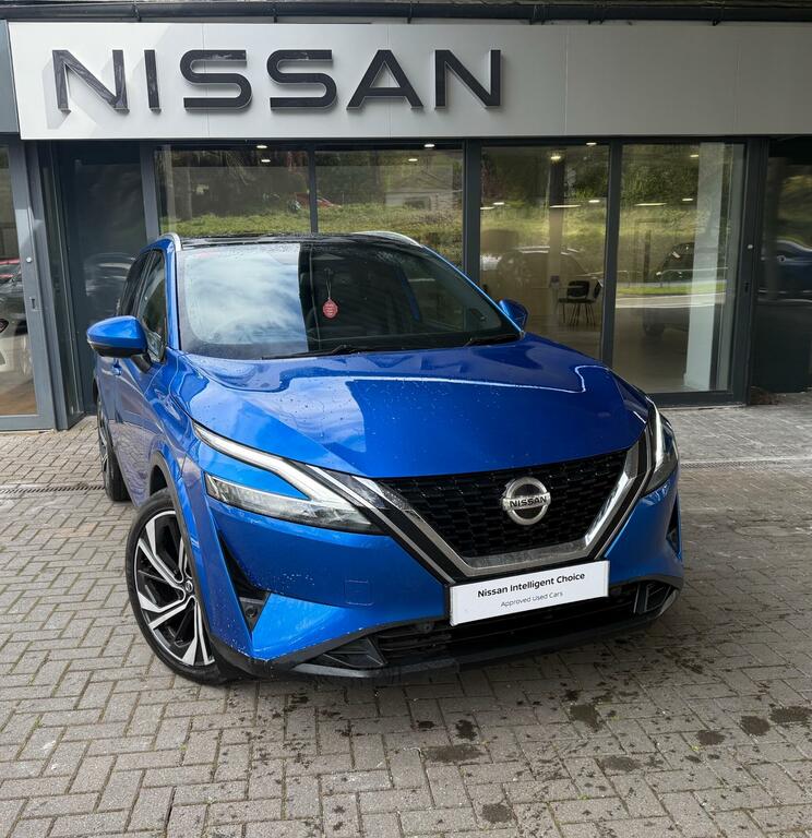 Nissan Qashqai 1.3 Dig-t Mh 158 Tekna Xtronic Blue