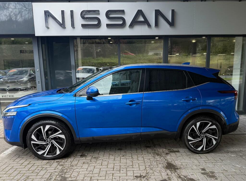 Nissan Qashqai 1.3 Dig-t Mh 158 Tekna Xtronic WJ71FCV Blue #4